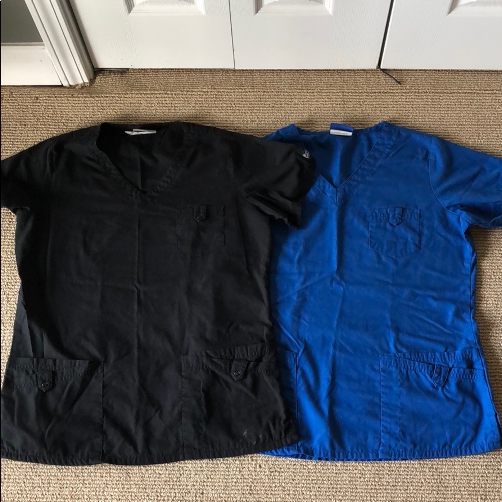 UA butter soft scrub tops
